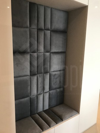 Panel tapicerowany Dappi Classic Cube + Brick