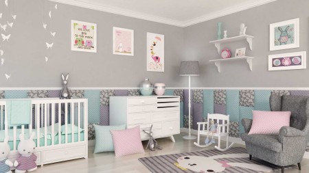 Panel tapicerowany Dappi Classic Brick + Cube