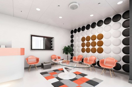 Panel tapicerowany Dappi Classic Circle