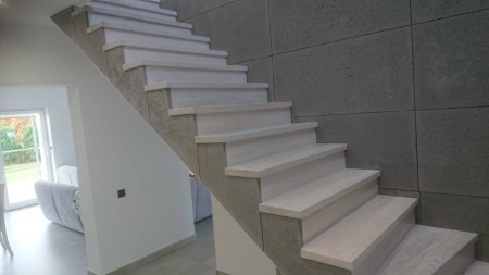 Płyta betonowa ultra lekka 100x50 cm porowata jasny popiel