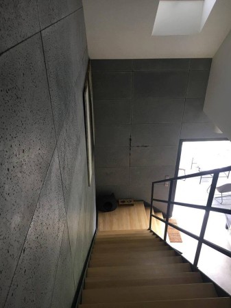 100x50x1 cm | Ciemny popiel | Płyta betonowa ultralekka beton architektoniczny