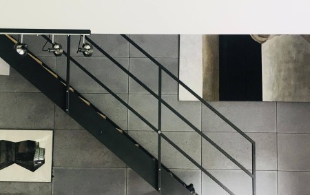 100x50x1 cm | Ciemny popiel | Płyta betonowa ultralekka beton architektoniczny