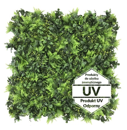 Mata ze sztucznych roślin MIĘTA UV GD274