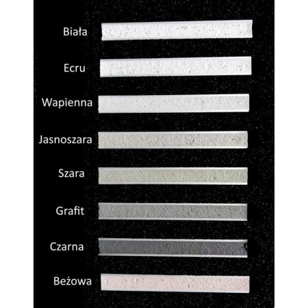 Fuga gruboziarnista do płytek Stara Cegła - kolory