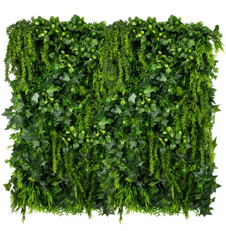 Panel ze sztucznych roślin GREEN IVY GD153