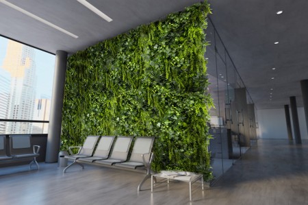 Panel ze sztucznych roślin GREEN IVY GD153