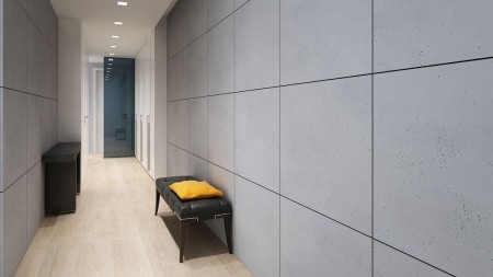 60x60x1 cm | Płyta betonowa ścienna beton architektoniczny
