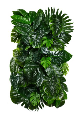 Panel ze sztucznych roślin MONSTERA MADNESS GD165
