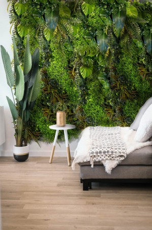 Panel ze sztucznych roślin BOTANIC BUSH GD134