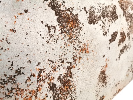 Biała + rdza | Płyta betonowa ultralekka beton architektoniczny