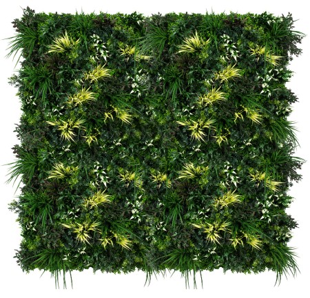 Panel ze sztucznych roślin FR + UV GD175