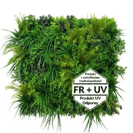 Panel ze sztucznych roślin FR + UV GD174 CRISPSEED