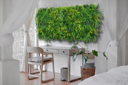Panel ze sztucznych roślin FR + UV GD174 CRISPSEED