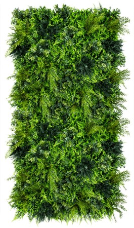 Panel ze sztucznych roślin FR + UV GD171 Trudnozapalny 1x2 m