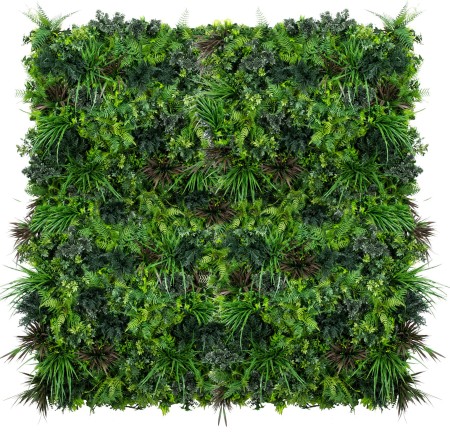 Panel ze sztucznych roślin FR + UV GD173 Trudnozapalny 2x2 m