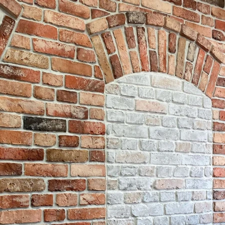 Płytki ścienne Stara Cegła Staropolska Bielona