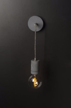 Lampa Kinkiet betonowy Kalla Wall