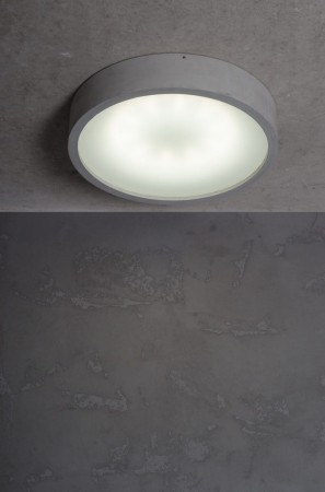 Lampa plafon betonowy Plan 46 LED