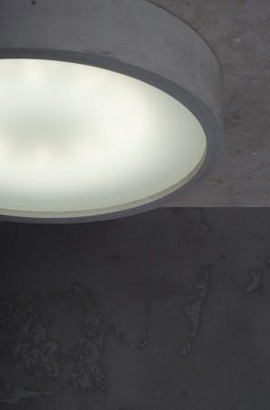 Lampa plafon betonowy Plan 46 LED