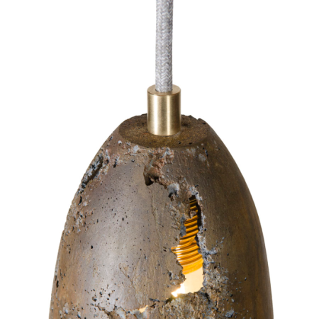  Lampa betonowa Febe XS Volcano olive grey