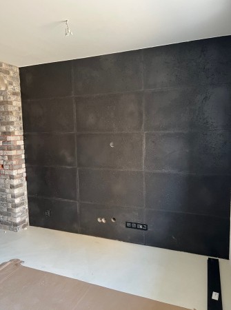 100x50x1 cm | Grafit | Płyta betonowa ultralekka beton architektoniczny