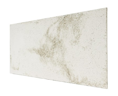 Płyta beton architektoniczny ultra lekka biała z kruszywem silver, struktura porowata