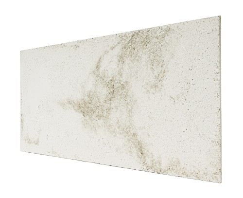 Płyta beton architektoniczny ultra lekka biała z kruszywem silver, struktura porowata