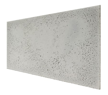 Płyta beton architektoniczny ultra lekka jasny popiel, struktura porowata