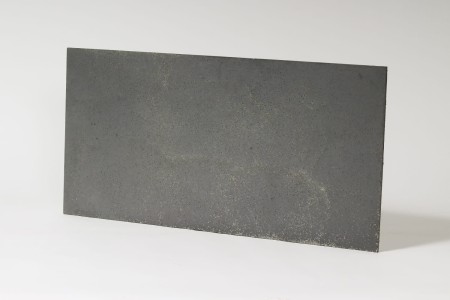 Płyta beton architektoniczny ultra lekka ciemny popiel z kruszywem silver, struktura średnioporowata
