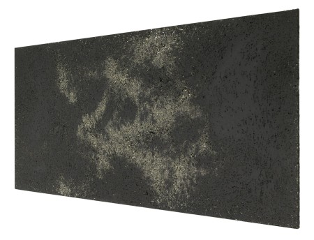 Płyta beton architektoniczny ultra lekka antracyt z kruszywem silver, struktura porowata