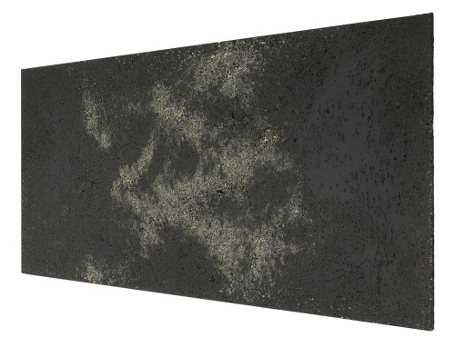 Płyta beton architektoniczny ultra lekka antracyt z kruszywem silver, struktura porowata