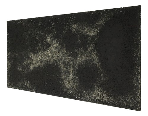 Płyta beton architektoniczny ultra lekka grafit z kruszywem silver, struktura porowata