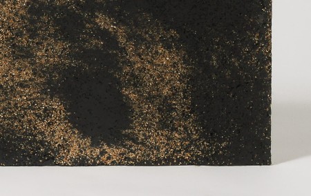 Płyta beton architektoniczny ultra lekka grafit z kruszywem gold, struktura porowata