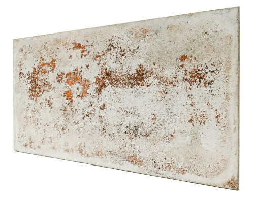 Płyta beton architektoniczny ultra lekka biała + rdza