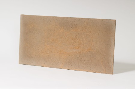 Płyta betonowa ultra lekka cappuccino z kruszywem gold, struktura średnioporowata