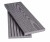 Listwa wykończeniowa płaska 72H11, kolor szary