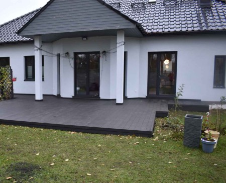 Deska tarasowa kompozytowa Standard, kolor grafitowy