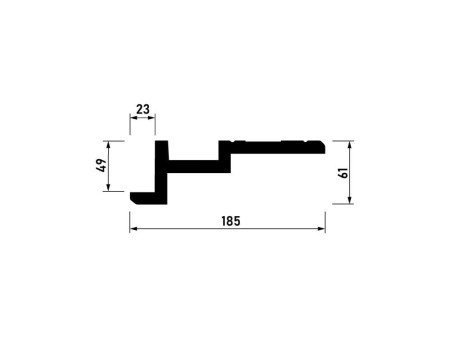 Listwa przysufitowa Orac Decor C396