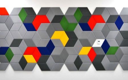 Miękki panel akustyczny Fluffo Soft Diamond Edge