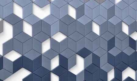 Miękki panel akustyczny Fluffo Soft Diamond Edge
