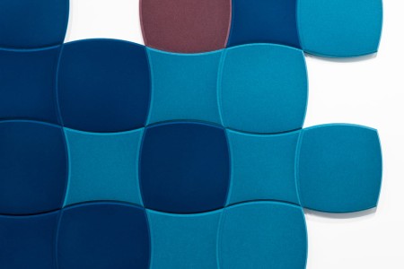 Miękki panel akustyczny Fluffo Soft Echo Edge S + Soft Hello Edge S