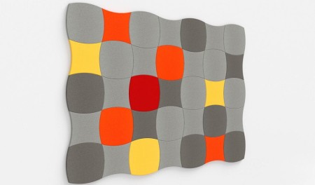 Miękki panel akustyczny Fluffo Soft Hello Edge L + Echo Edge L