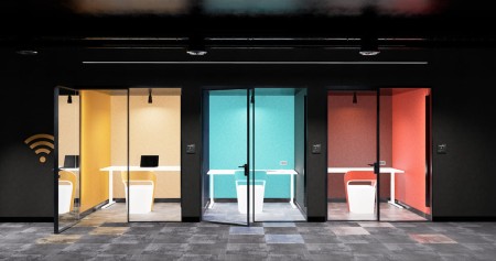 Filcowa tapeta akustyczna