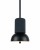 Lampa betonowa Giro w kolorze black / Jet Black