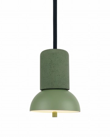 Lampa betonowa Giro w kolorze Asparagus / Hedge Green