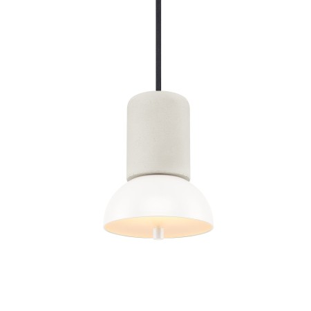 Lampa betonowa Giro w kolorze Natural / Bright White