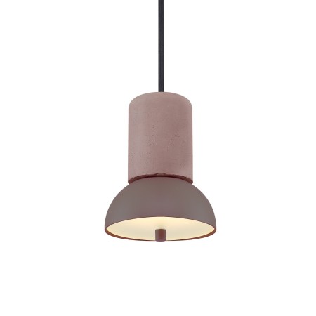 Lampa betonowa Giro w kolorze Lilac / Sparrow