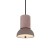 Lampa betonowa Giro w kolorze Lilac / Sparrow