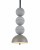 Lampa betonowa Bosfor w kolorze Gray / Steeple Gray