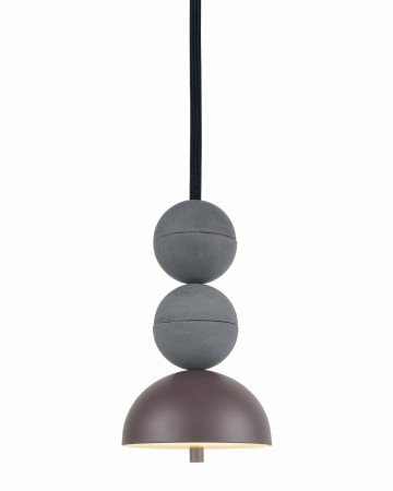 Lampa betonowa Bosfor w kolorze Anthracite / Sparrow